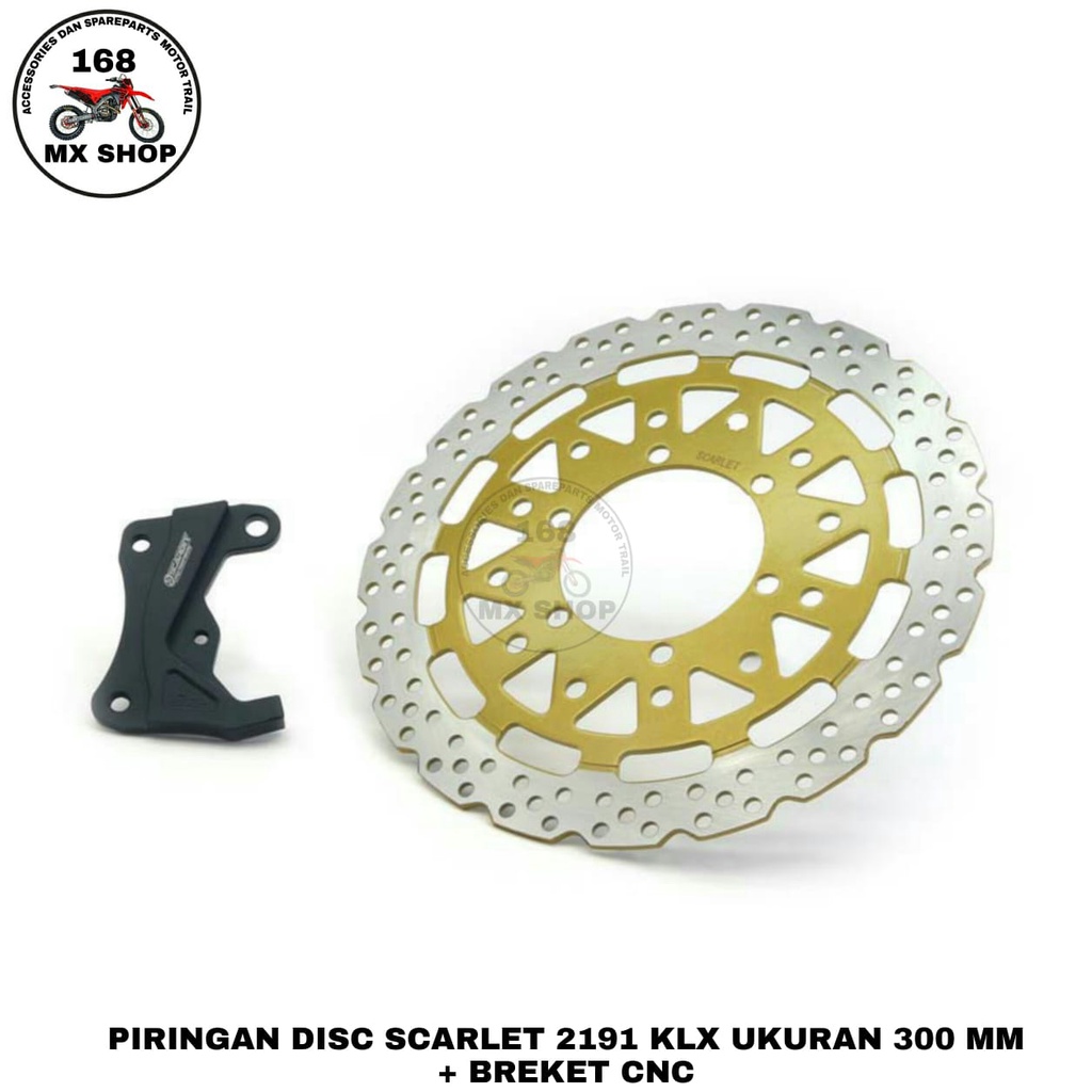 DISCARLET PIRINGAN CAKRAM DEPAN LEBAR SUPERMOTO CRF 300 MM KLX 320 MM WR 320 MM SCRALET DELKEVIC DCR