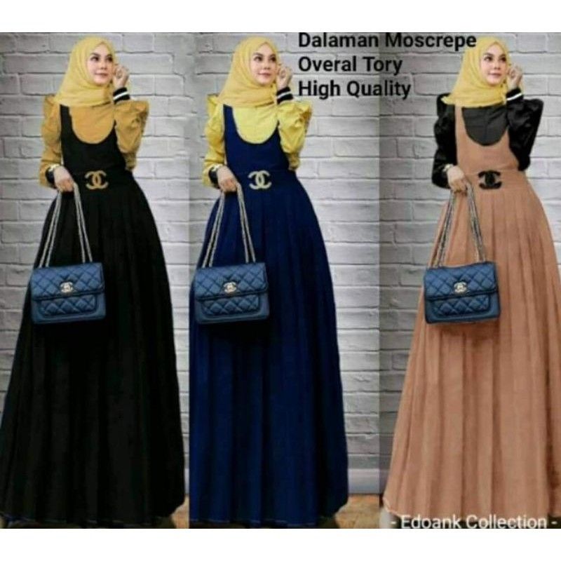 GAMIS 2in1 bahan wollycrep+iner wollycrep