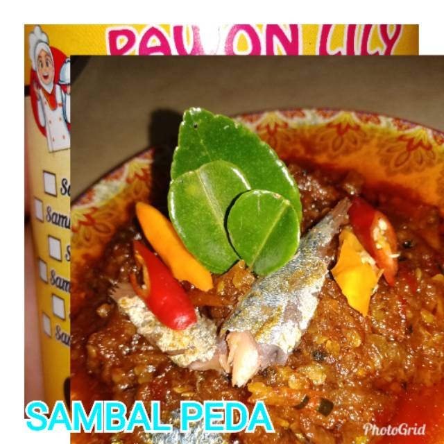 

Sambal peda botol