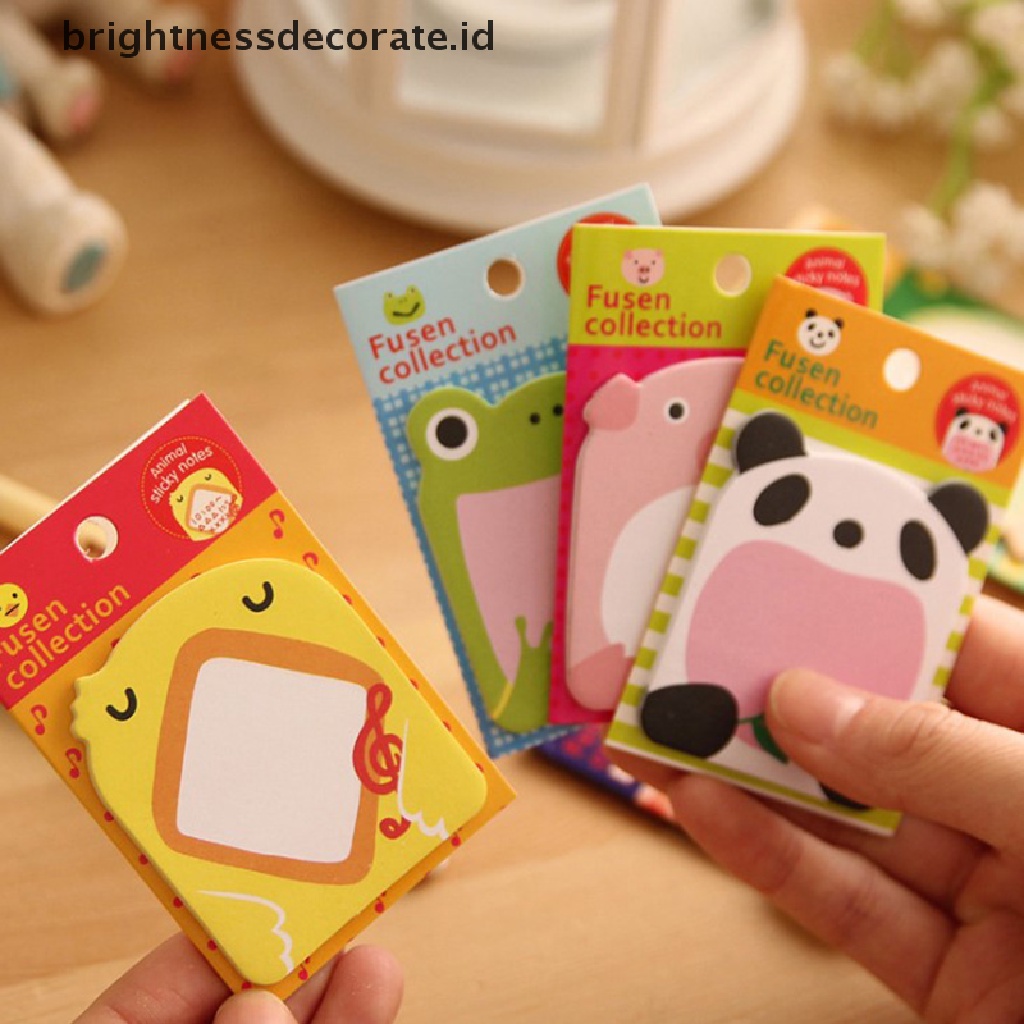 (Birth) Sticky Note / Memo / Pembatas Buku Bentuk Binatang Lucu