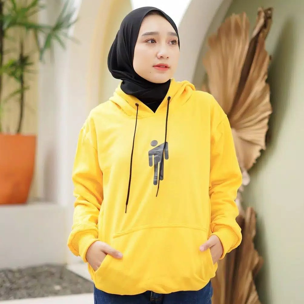 BILLIE EILIESH ORG II SWEATER HOODIE WANITA