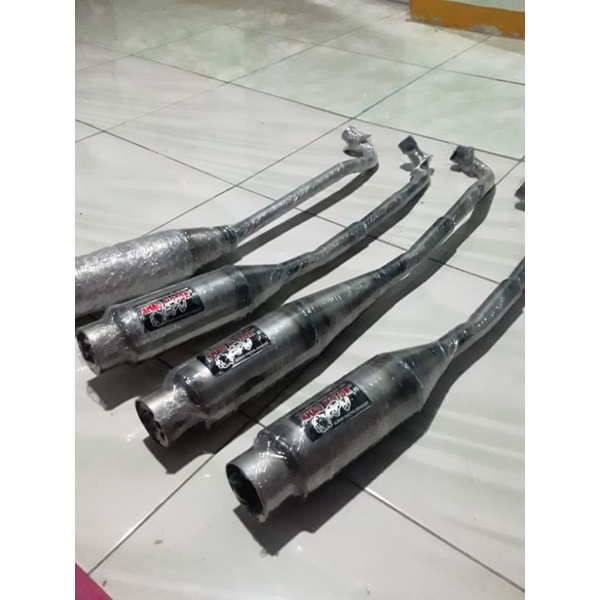 Knalpot Racing Ahau supra vega karisma revo blade jupiter smash supra 125 dll