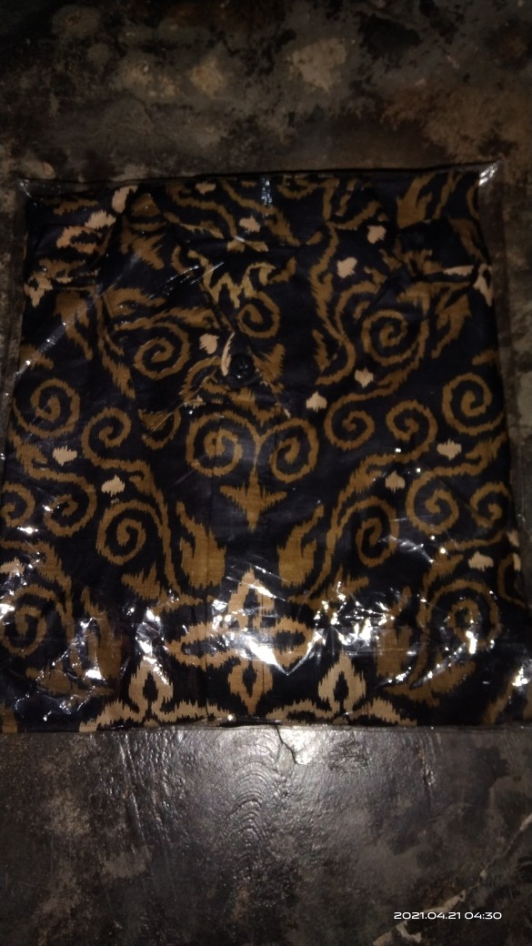 Batik Couple Jumbo Ld 110 Ld 120 Maura Sania Ruffle Ori Ndoro Jowi Dnt Size M L Xl All Size