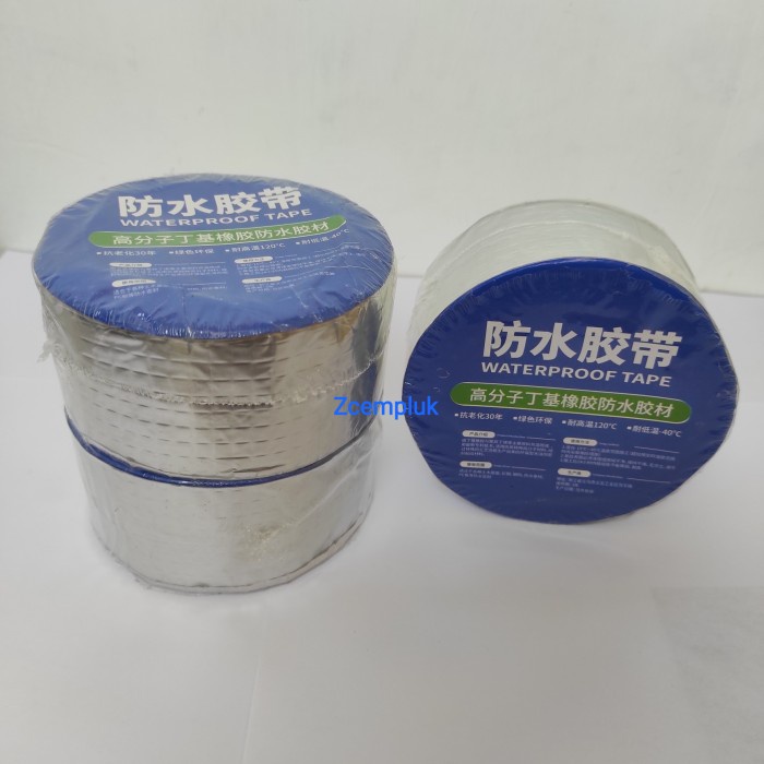 Lakban Anti Bocor Aluminium Foil Waterproof Tape Lem Talang Atap