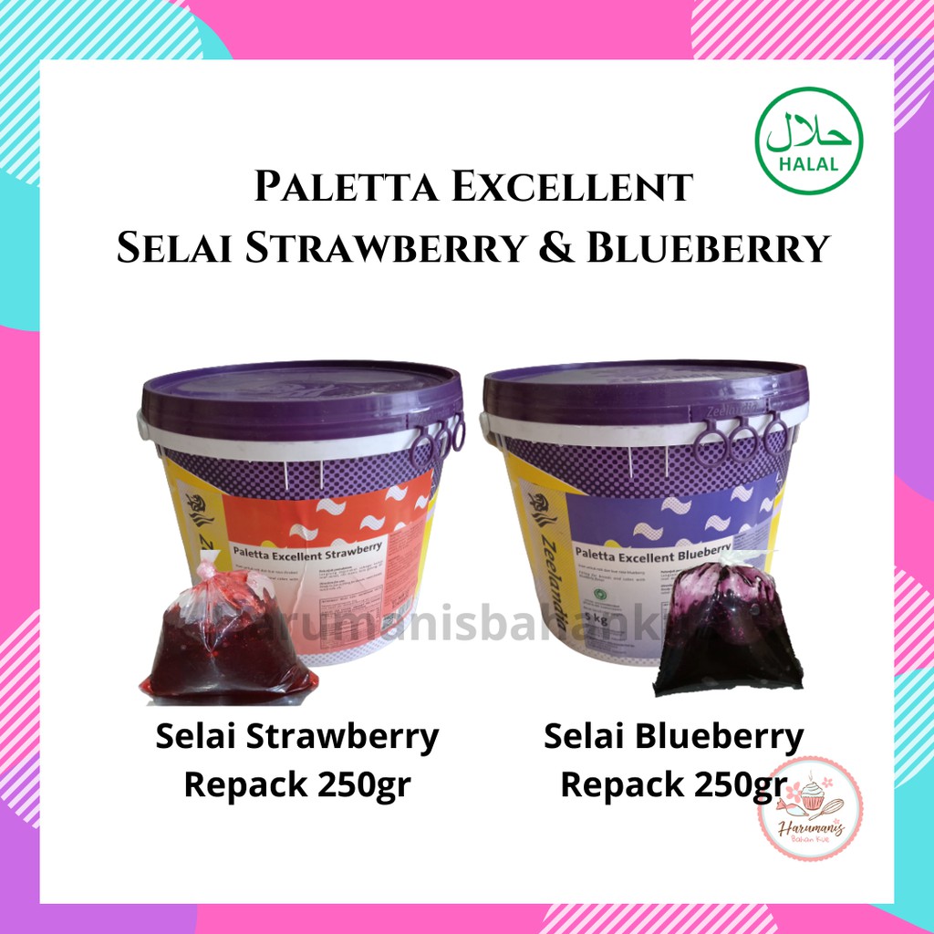 

Paletta Selai Strawberry Blueberry 250gr