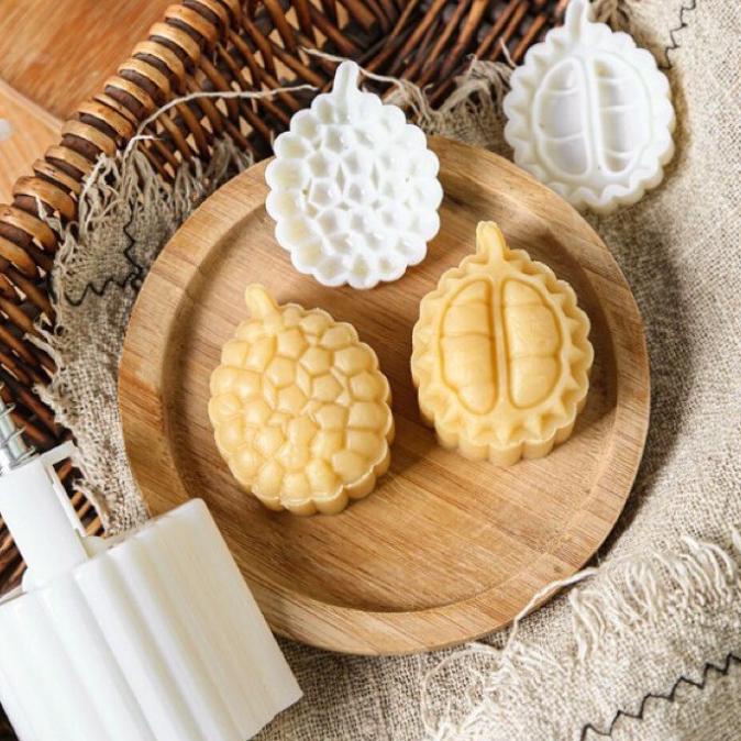 ] Durian Mooncake 50gr cetakan cookies kue kering nastar taiwan bulan