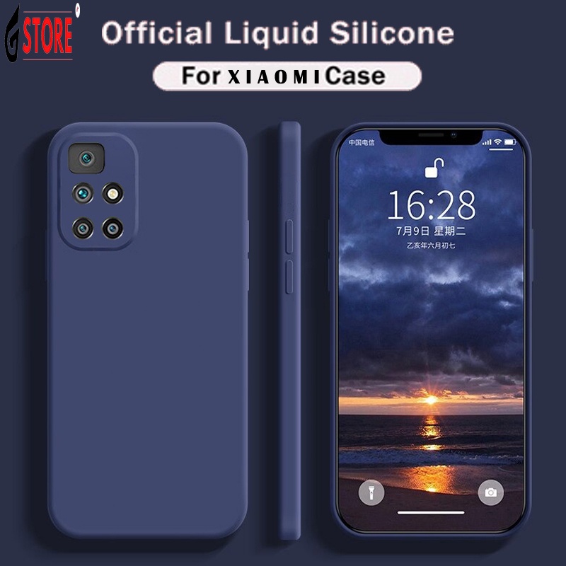 Case XIAOMI REDMI 10 2022 Liquid Silicone Macaron Pro Camera Premium Softcase