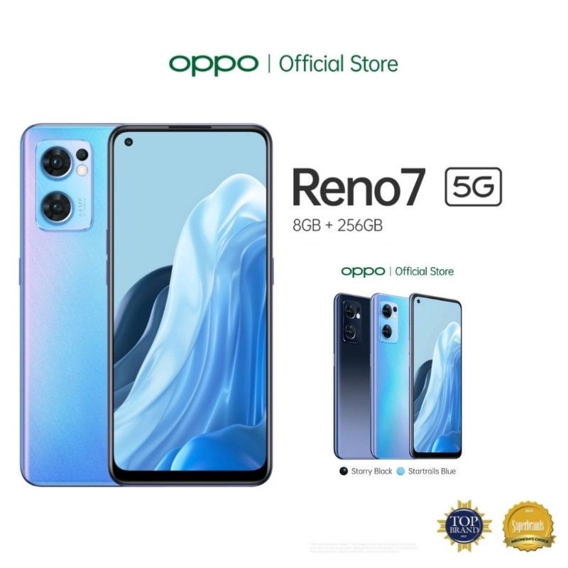 Jual Oppo Reno 7 [5G] 8+5/256 & 7z [5G] Ram 8+5/128 Original 100%