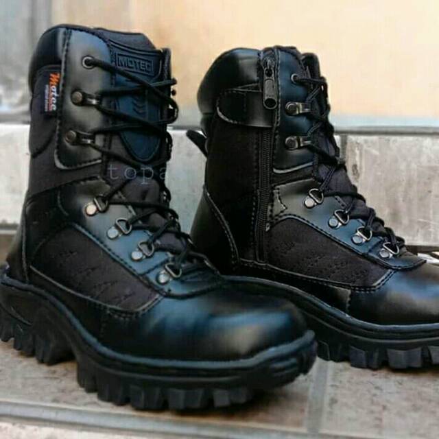 SEPATU boot magneto hitam tactical