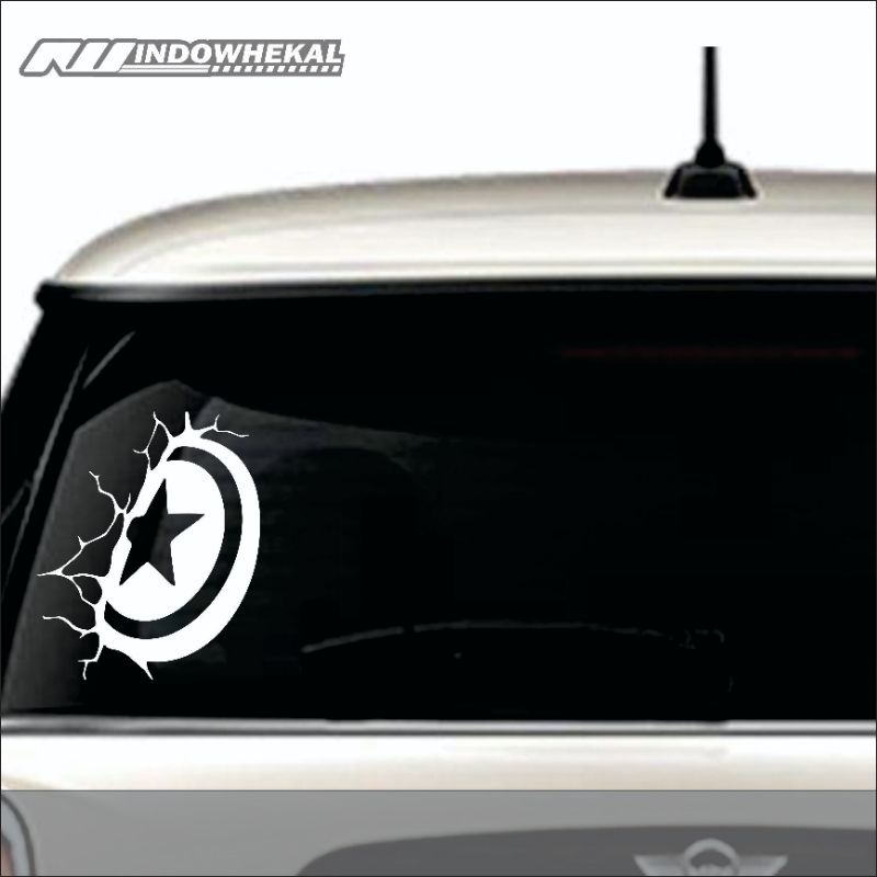 

STIKER CUTTING STICKER CAPTAIN AMERICA