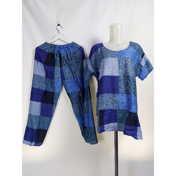 SETCEL JUMBO REMPEL XXL/SETELAN CELANA PANJANG XXL/SET BABBYDOLL XXL/PIYAMA XXL/BAJU TIDUR-G36