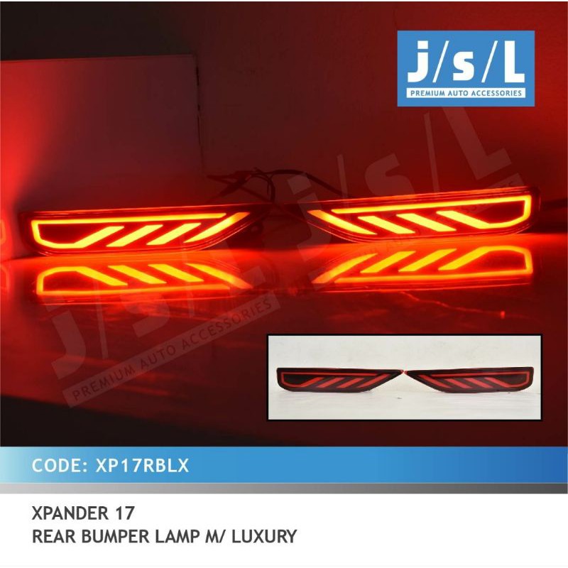 lampu reflektor / rear reflektor bumper lamp m/ luxury jsl