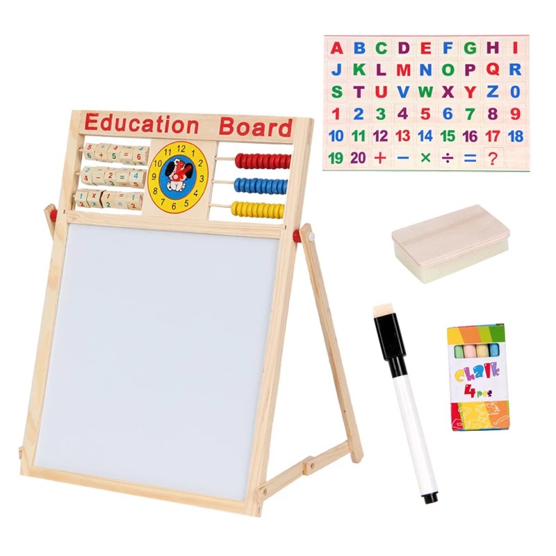 Education Board Papan Tulis Anak Papan Mainan Anak Puzzle Anak Wooden Toys Mainan Kayu Puzzle Huruf