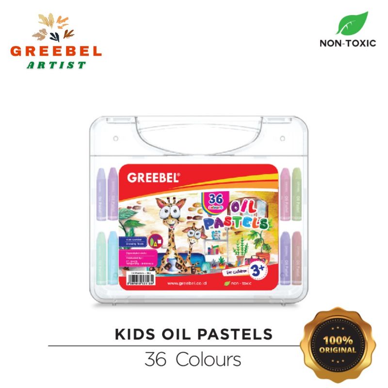 

Crayon Greebel Oil Pastel 36 Warna