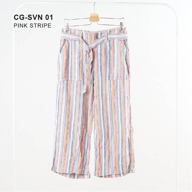 1jt++ SEVEN7 WOMEN BELTED CULLOTE LYOCELL - KULOT WANITA  JEANS LYOCELL-5