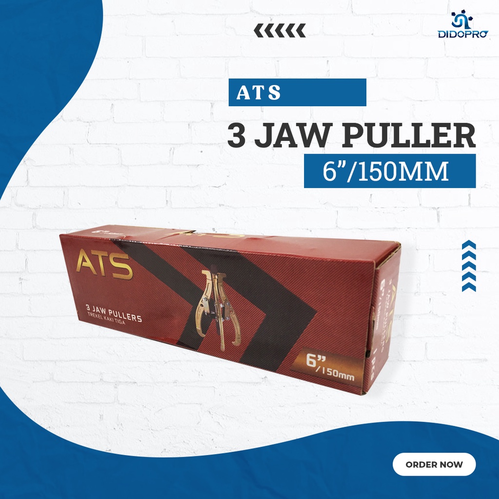 ATS Treker 3 Kaki 6&quot; Inch - Gear Puller 3 Jaw Tracker 6in