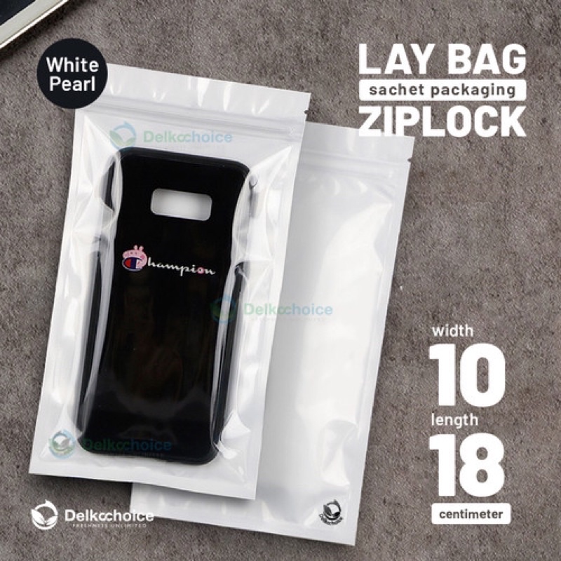 PLASTIK KLIP ZIPLOCK PACKAGING OLSHOP ACCESSORIES LAY BAG DELKOCHOICE