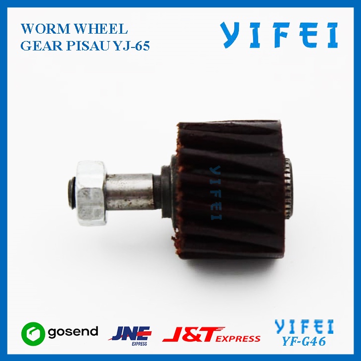 GEAR GIGI NANAS MESIN POTONG YJ-65/WORM WHEEL MESIN POTONG YF-G46