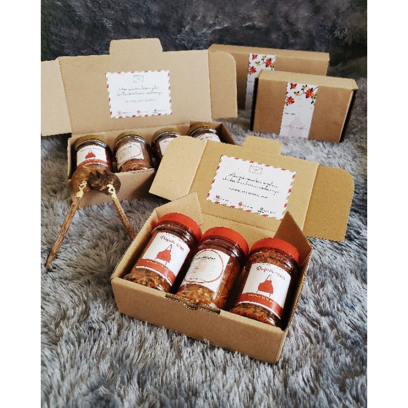 

Set 3 bawang goreng ori pedas bawang goreng rebon pedas 150ml