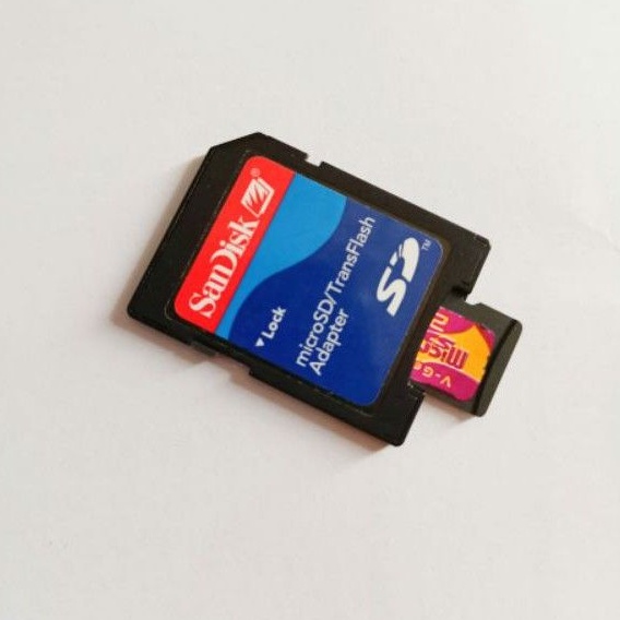 Adapter Memory Sandisk MicroSD to SD Card Original