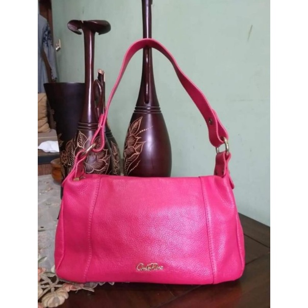 Tas Wanita Branded Second Carlo Rino Shoulder Bag