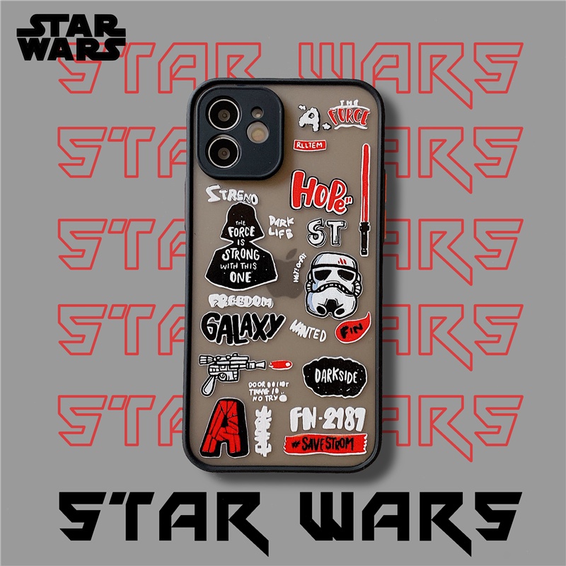 Hard case Desain Star Wars Untuk iPhone 13 Pro Max 12 11 Pro 8 7 6s Plus X XR XS Max