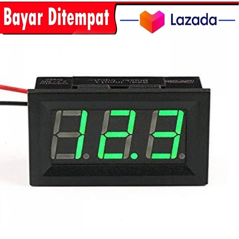 Hobby Shopping Paling Murah Voltmeter Digital Aki - Random