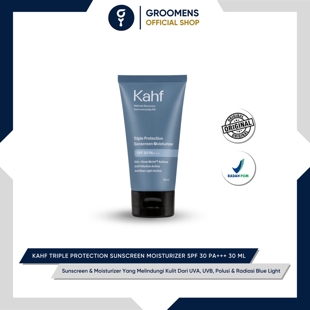 Kahf Triple Protection Sunscreen Moisturizer 30 ml