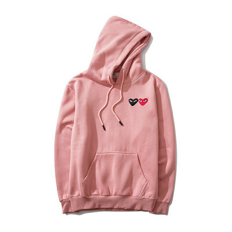 S - XXXXXL(6XL) Hoodie PLAY Love CDG Com*e Des Garçons BIGSIZE Jaket Sweater Pria Wanita OVERSIZE JUMBO