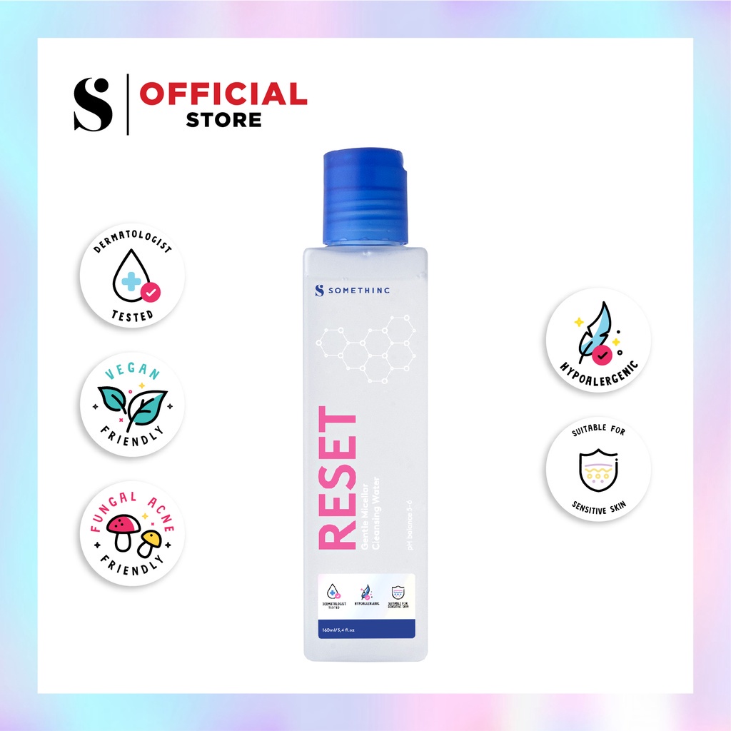 ✨ AKU MURAH ✨SOMETHINC Reset Gentle Micellar Cleansing Water