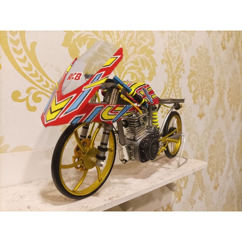 MINIATUR Herex CB MP GL TIGER 500M mirip seperti asli real pic