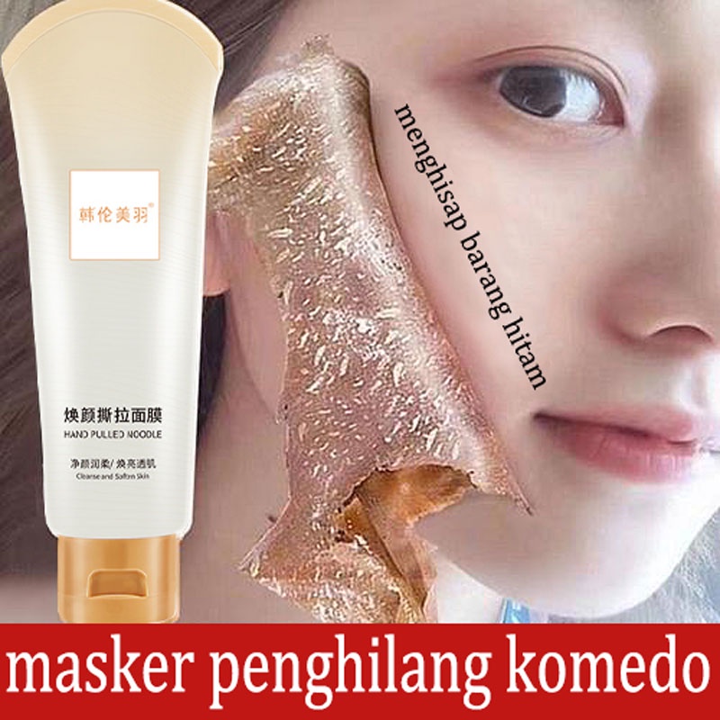 Masker komedo untuk mengecilkan pori-pori untuk menghilangkan komedo dan jerawat strawberry pencuci hidung untuk pria dan wanita Komedo membandel, kulit kasar, flek hitam, bekas jerawat, jerawat