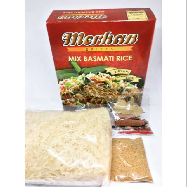 

MERHAN Nasi Briyani (BERAS+BUMBU JADI)