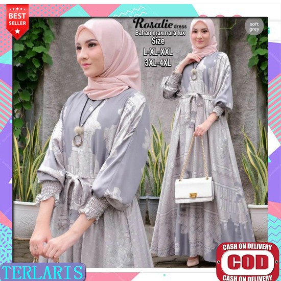 Dress Bahan Crinkle / Gamis Kondangan Wanita / Baju Dewasa Murah Terbaru 2022 / Gamis Wanita / Dress