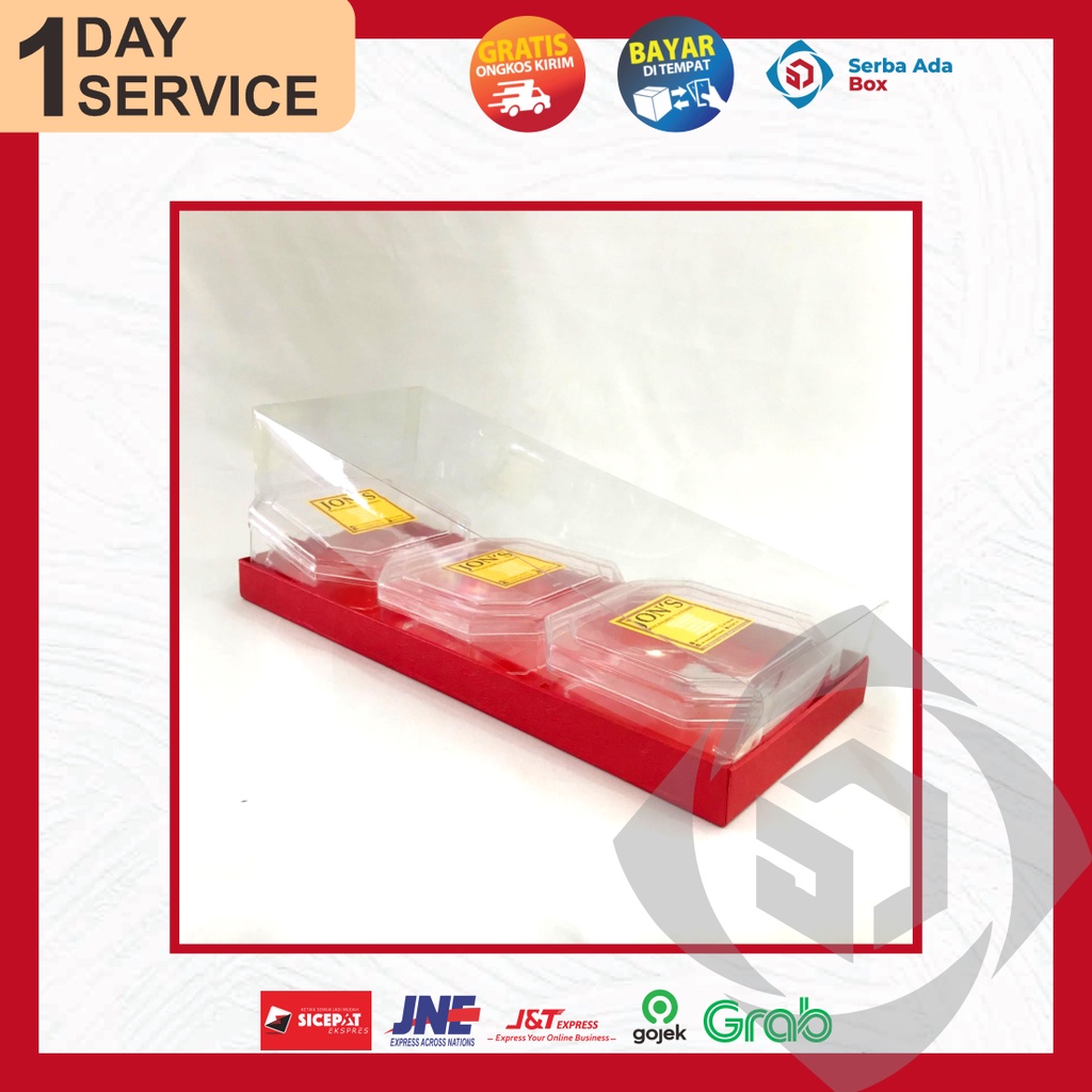 

KOTAK MIKA CAKE ISI 3 TOPLES BULAT 45 cm