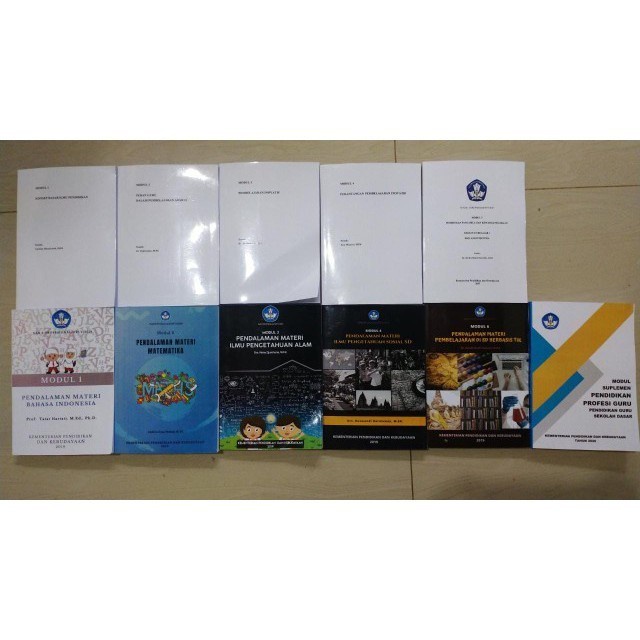 

MODUL SD TERLARIS MODUL PPG (11 Buku)