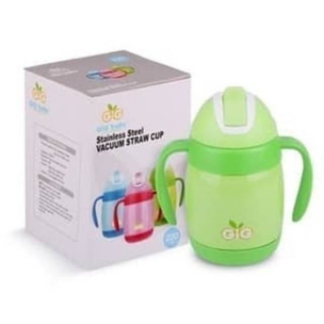 Gig Baby Stainless Steel vacuum Straw Cup