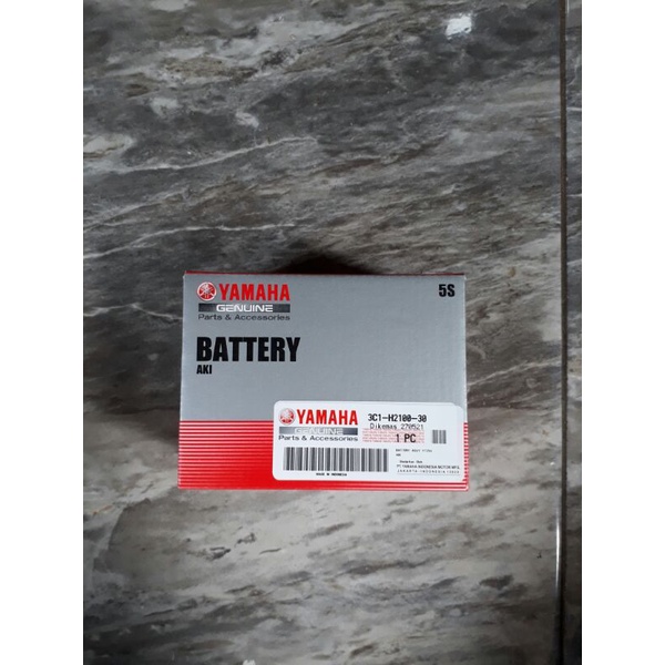 aki yamha 100% ORIGINAL  kering ytz5s  supra 125 beat vario scopy vega jupiter fiz r