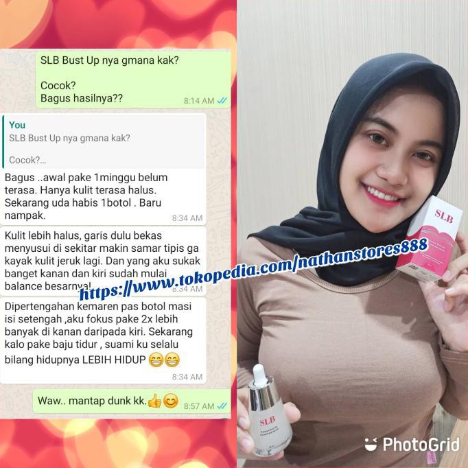 Baru Ramuan Slb Serum Pembesar Payudara Breast Cream. Bust Up Pengencang Payudara Ready