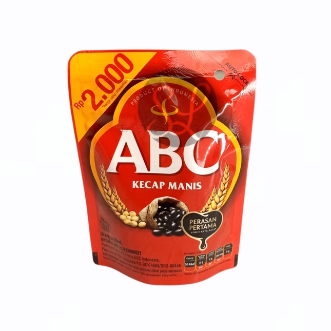 ABC Kecap Manis Pouch 60ml / Kecap Manis ABC 60mL