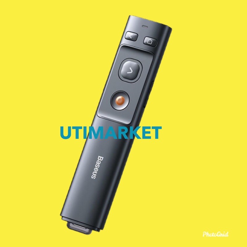 wireless presenter baseus laser pointer grey