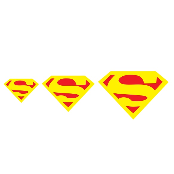 

Sticker Cutting Logo Superman keren