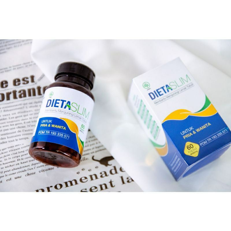 DIETASLIM DIETA SLIM OBAT PELANGSING PRIA WANITA 100% ORIGINAL AMPUH