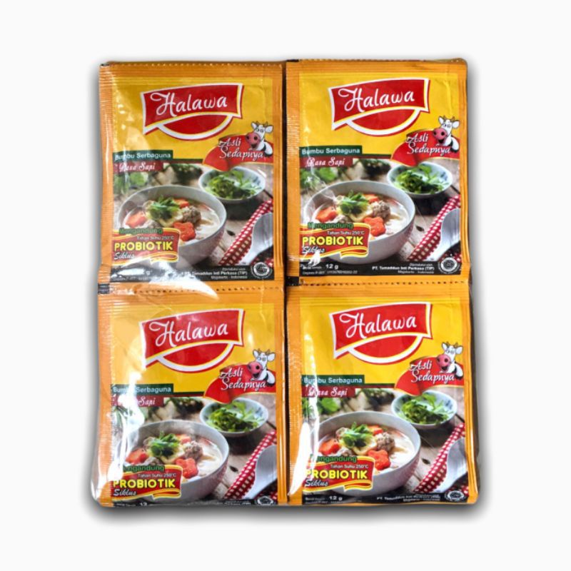 

HALAWA Bumbu Probiotik 1 pack isi 24 sachet @12gram