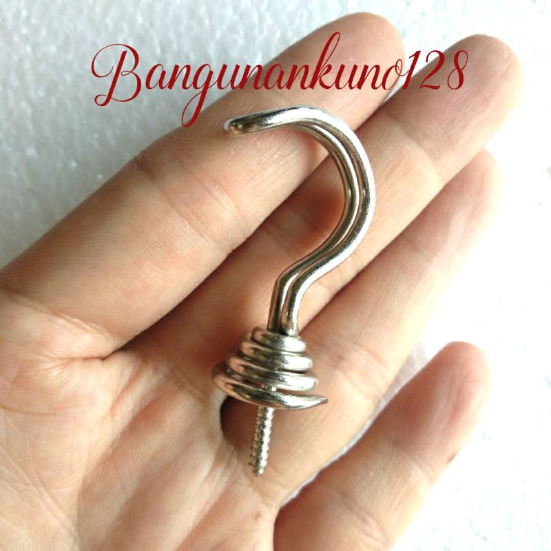 Kapstok sekrup hook gantungan baju