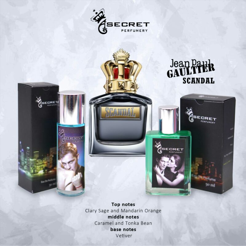 JPG SCANDAL By ASECRET PARFUME