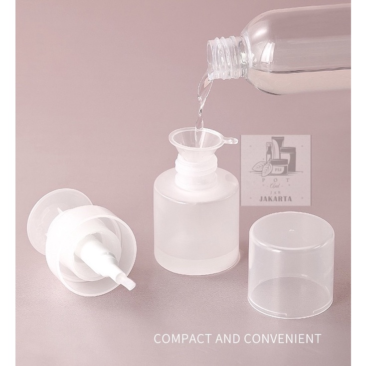 60ml/100ml/150ml Botol Press Otomatis Toner Liquid Automatic Bottle/import