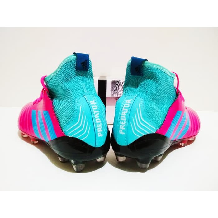SEPATU BOLA Adidas Predator Boots 18 FG Sol Warna Import  Pink Tosca