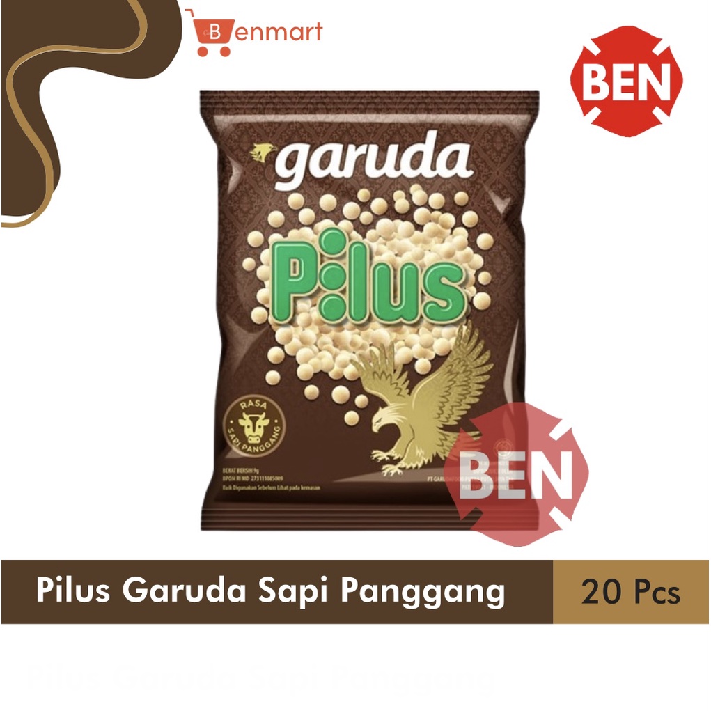 

Pilus Garuda Sapi Panggang 1 Pak 20 Bungkus Bks 10gr / Eceran 500