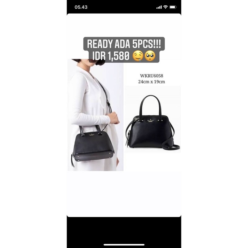 ks black dome patterson satchel by req